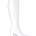 White PVC Boots