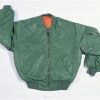 Green flight jackets