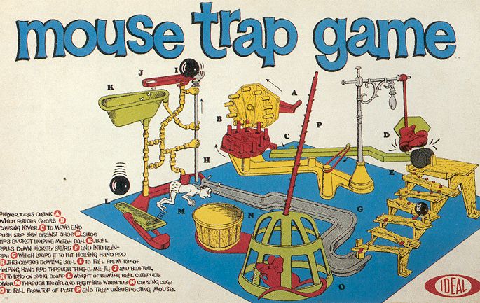 Mouse Trap Board Game Replacement Pieces Parts 