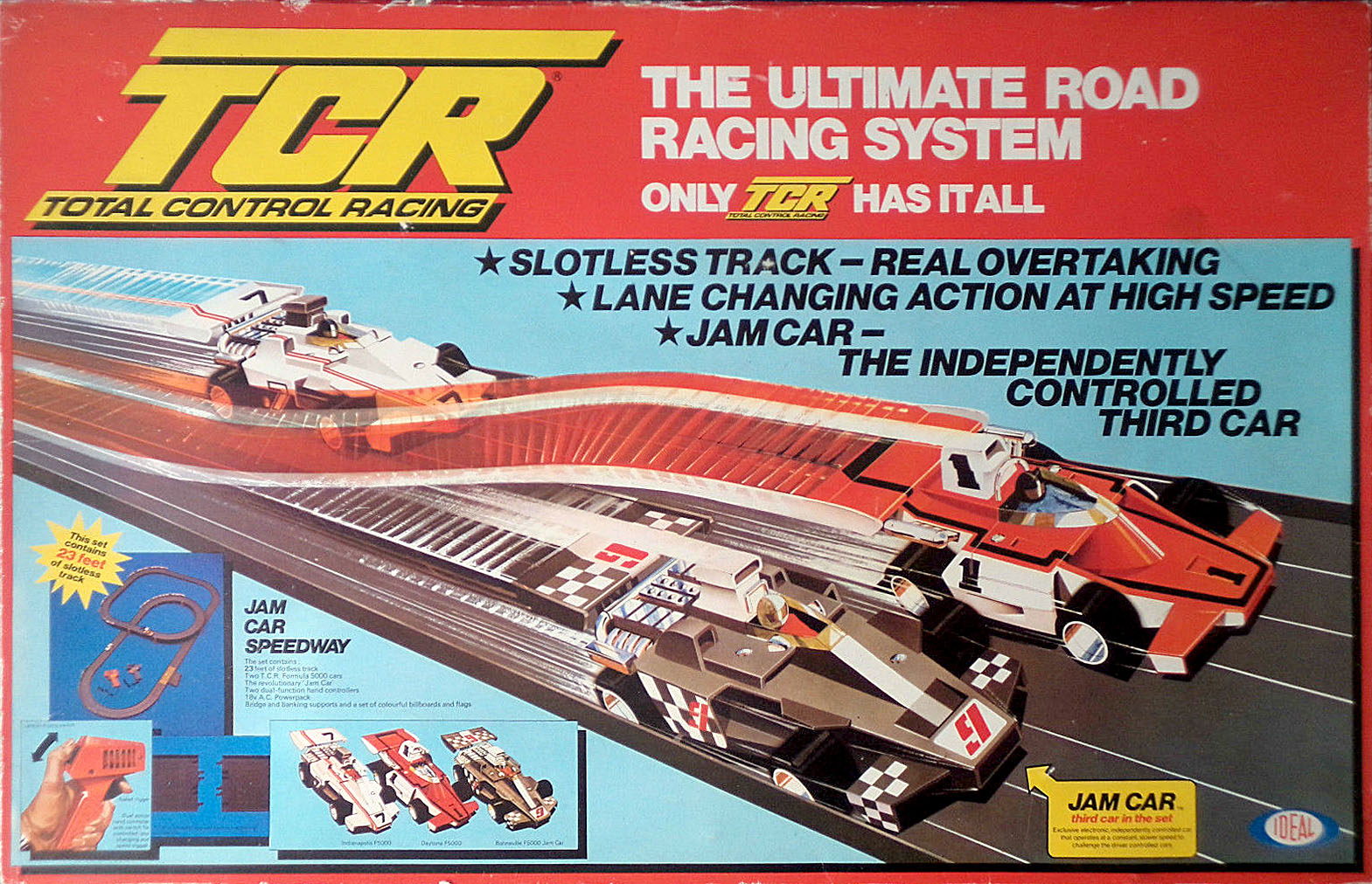 Ideal TCR Techno Racers Slot Car Body 